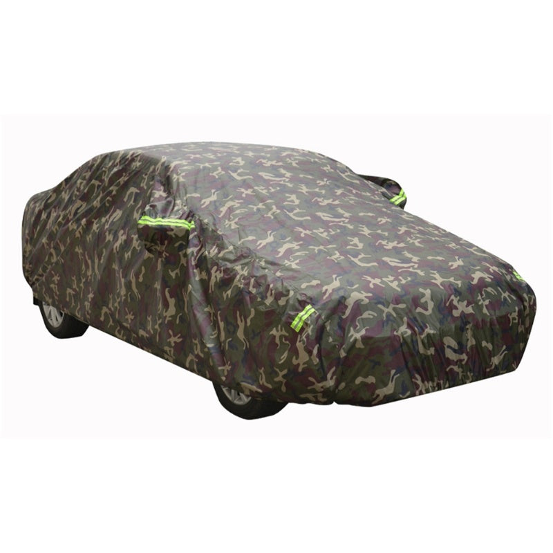 Oxford Cloth Winter Car Covers Outdoor Waterproof Sun Rain Snow Protection Camouflage For Volkswagen Polo Passat Golf Tiguan