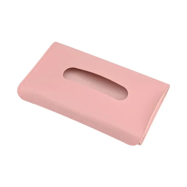 Universal Car Sunshade Plate Tissue Box Holder Auto Interior Storage Mask Storage Decoration Auto Interior Paper Towel Storage