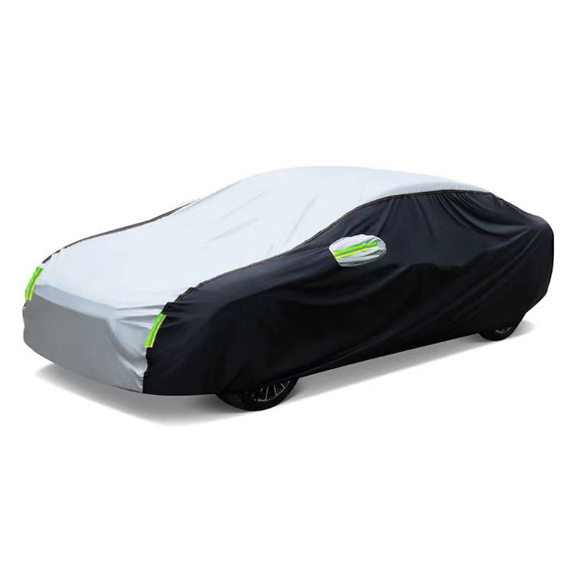 Car Exterior Double Color Cover Sunshade Dustproof Protection